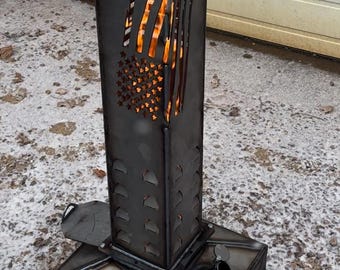 Oil/ Diesel Burning Smudge Pot Build Plans DXF