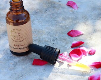 Organic Rose Facial Serum | Botanical Skincare for Sensitive Skin