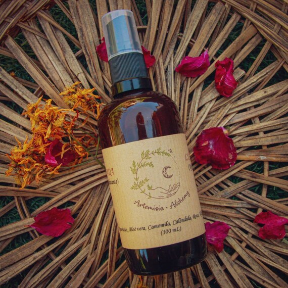 Aloe After Sun Oil Organic Sunburn Spray Cooling Sun Oil Etsy