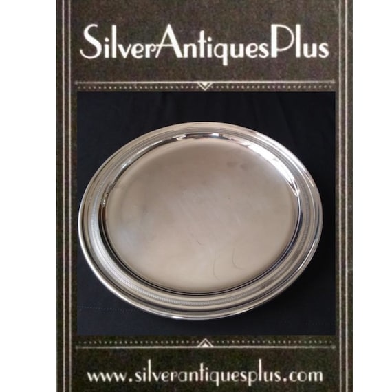 Solid Silver  Tray