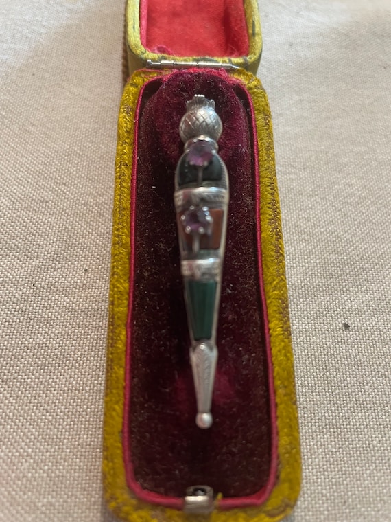 Victorian Scottish Kilt Brooch
