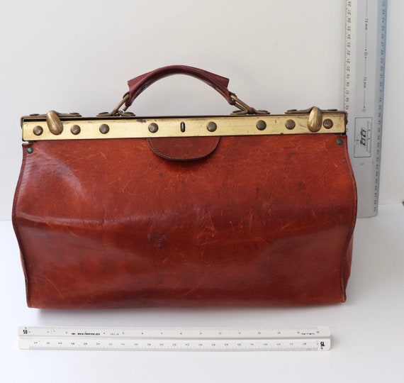 Vintage Leather Doctors bag