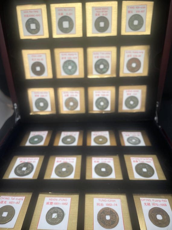 Ancient China Coins B.C.206 - A.D. 1908  24 Coins