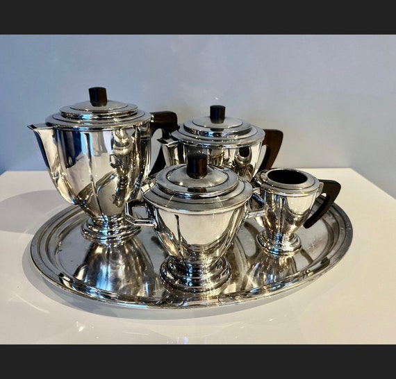 Art Deco silver plated Tea and Coffee Service