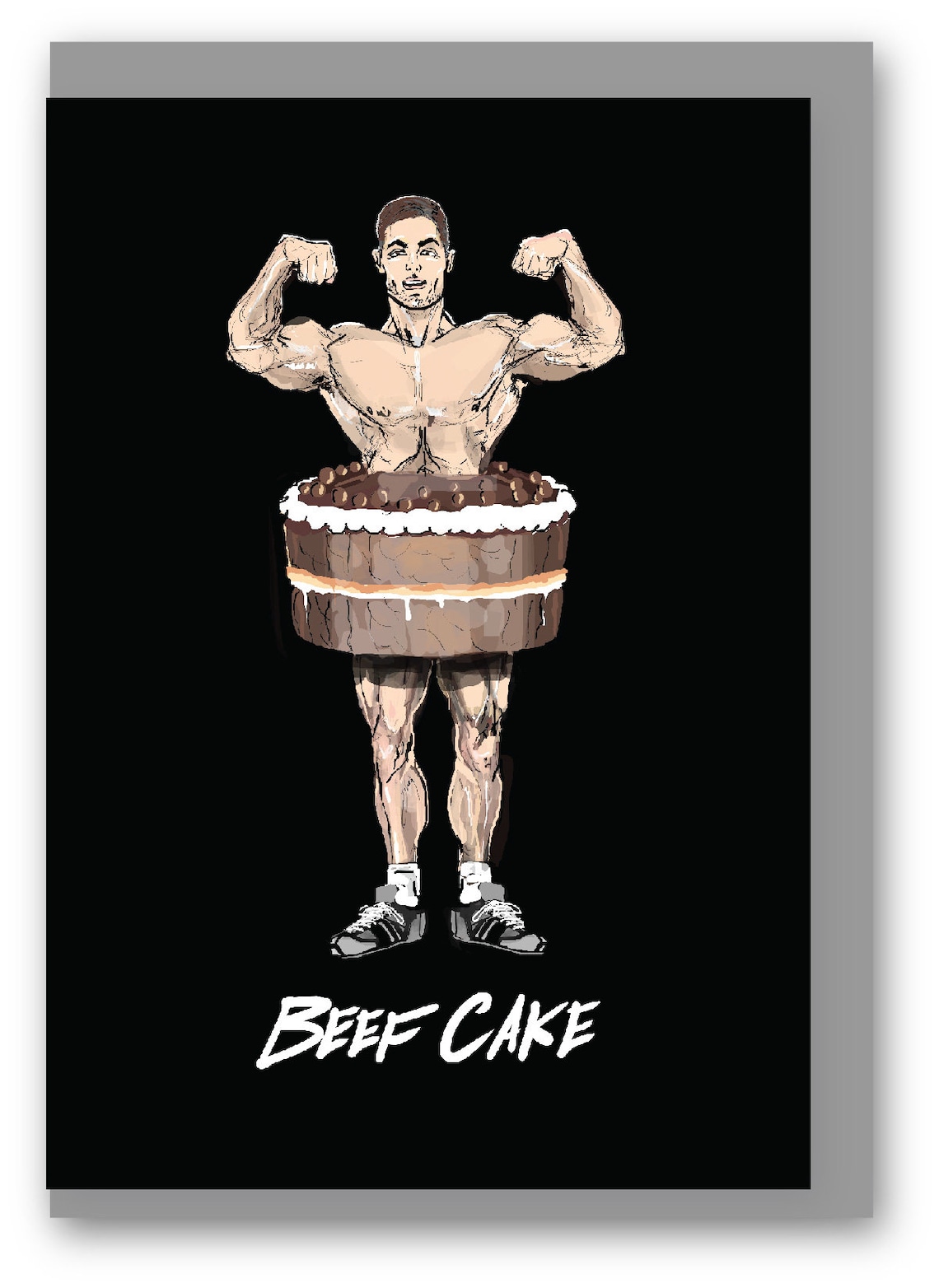 Beefcake Birthday Cardsexy Gay Valentines Cardgym Lover Etsy UK