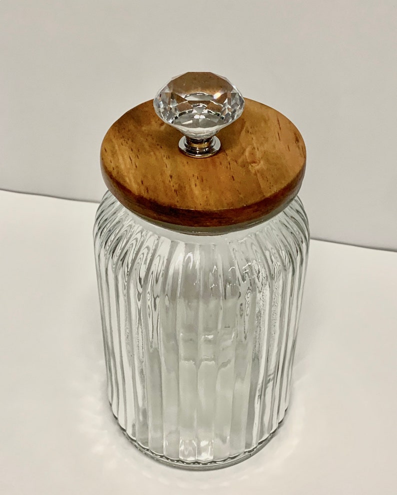 large clear glass containers