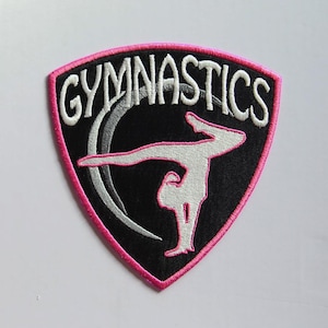 Gymnastics Embroidered Patch - 5x5"