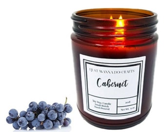 Cabernet Soy Wax Candle