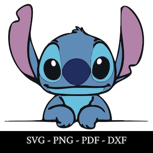 Fichier SVG de point - personnage Disney mignon pour les projets Cricut et Silhouette