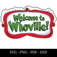 Whoville Sign - Etsy