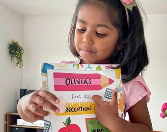 First Day of School Sign | Reusable Wipe Clean Print (A4)