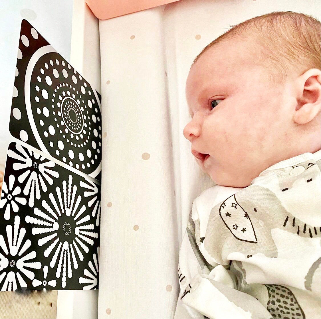 Baby Sensory Flashcards Black and White 06 Months New Etsy UK