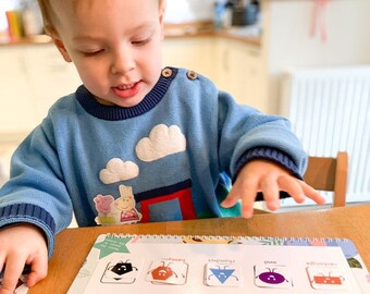 Toddler Learning Book 2-3 Years: Montessori Activity Folder