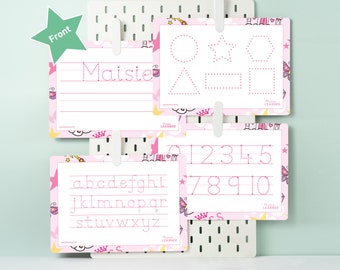 Personalised Learn to Write Name Letter Tracing Boards | Starting School Name Writing Practice