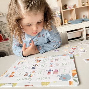Personalized Alphabet Busy Book: Preschool Learning Folder