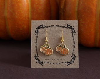 Pumpkin earrings