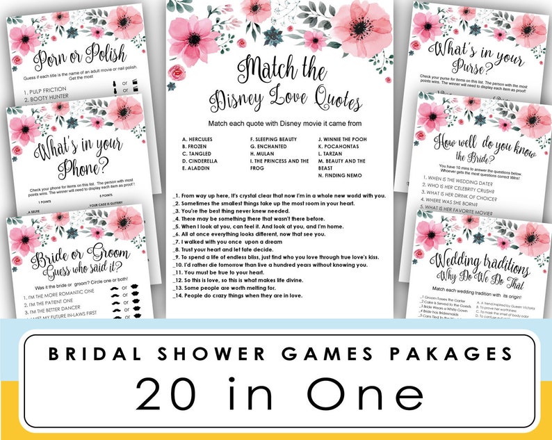 Bridal Shower Game titles Printable . Bridal Shower Online games Disney delight in track . Passionate flicks matching trivia . Marriage ceremony Shower online games Disney photograph about Guess the Disney Movie Song Printable named Bridal Shower Game titles Printable . Bridal Shower Game titles Disney take pleasure in track . Passionate flicks matching trivia . Wedding ceremony Shower video games Disney