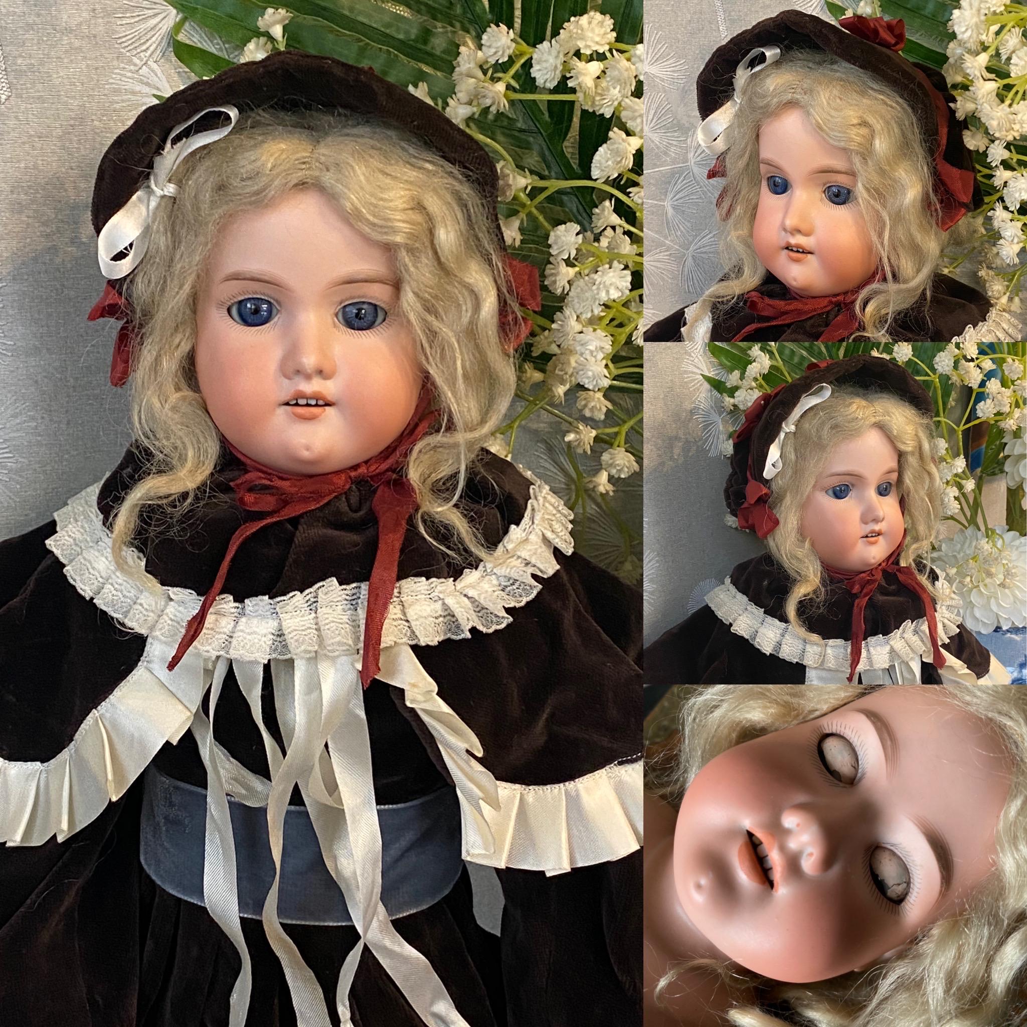 J. Marseille アンティーク　ビスクヘッドD J. Marseille アンティーク ビスクヘッドD - メルカリ