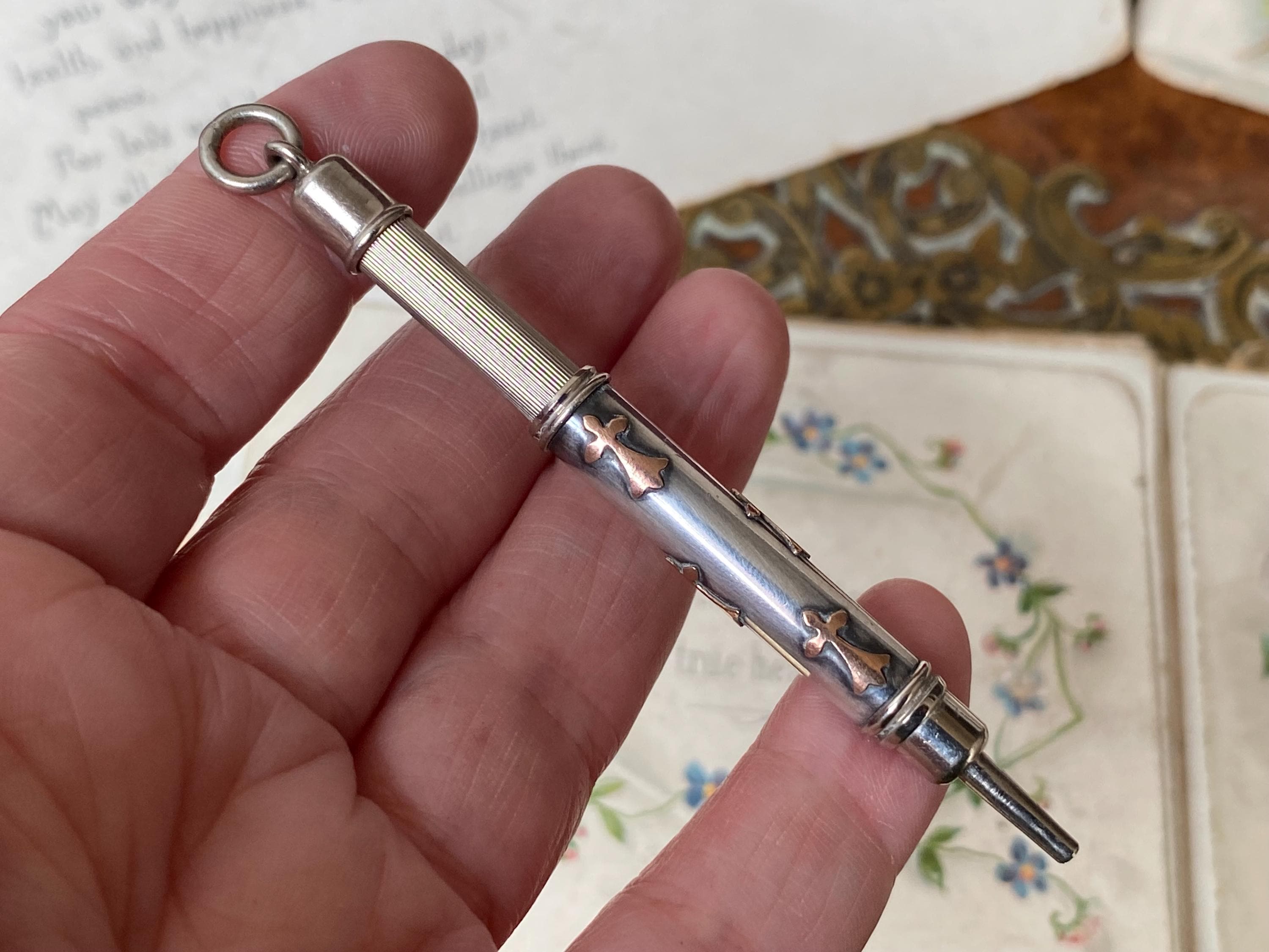 Antique~Victorian-Edwardian Era~Mechanical Propelling Pencil