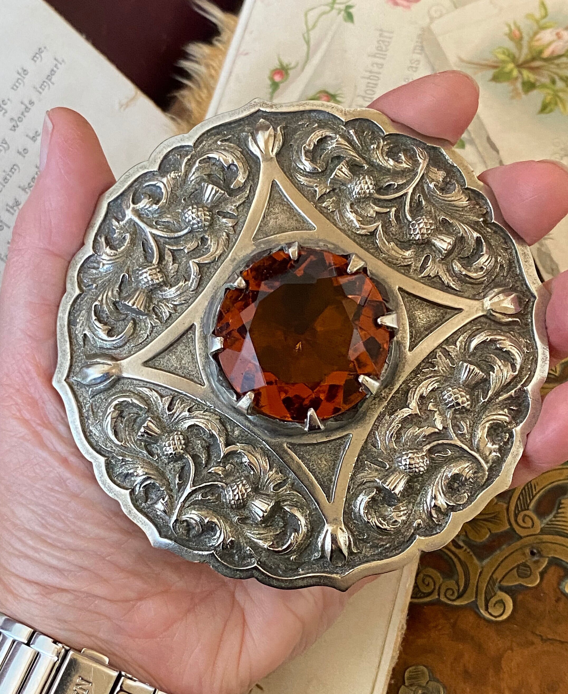 アンティーク ブローチ/antique brooch/イタリア ITALY レディース