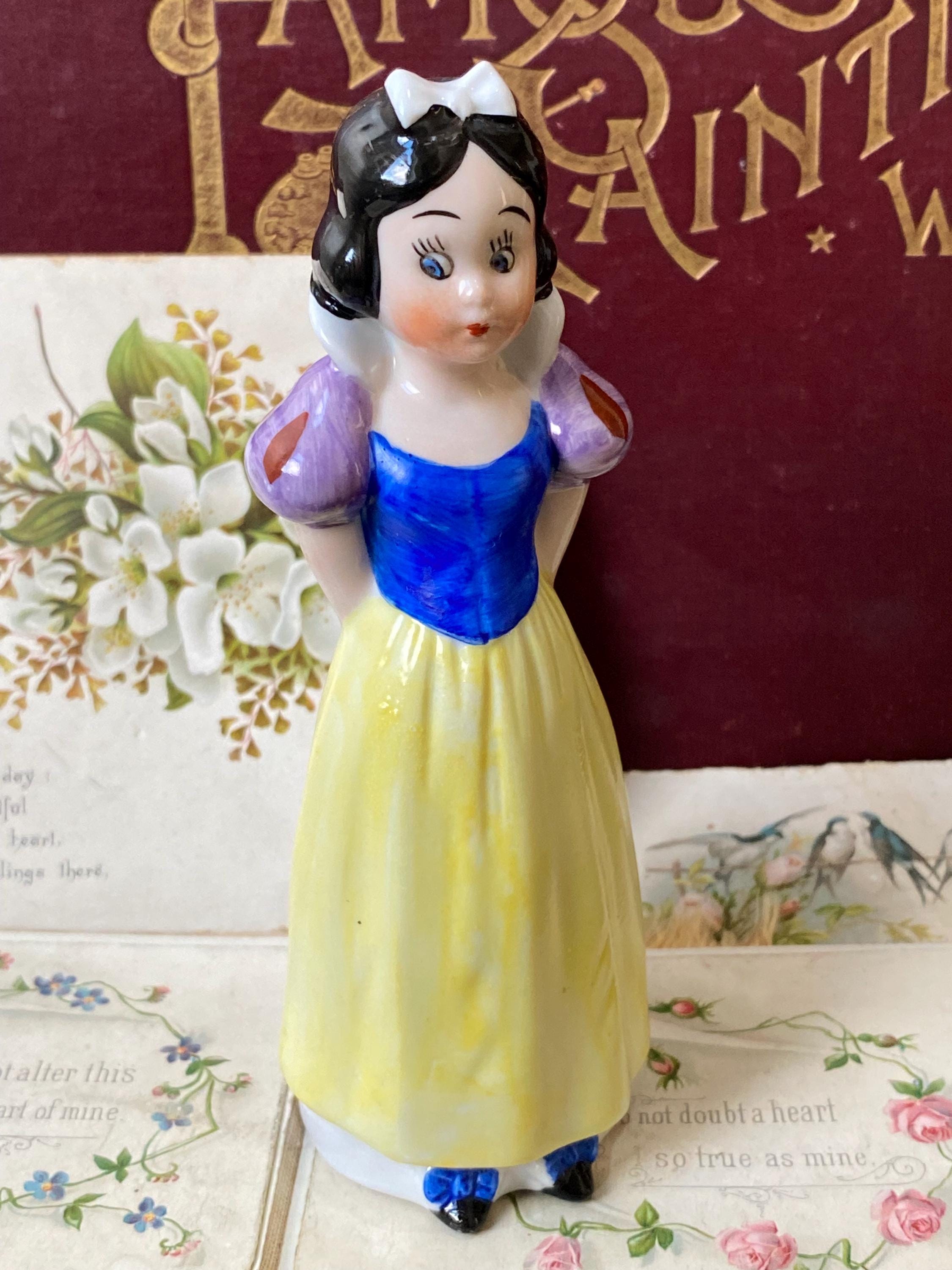 ☆ちゃと☆アウガルテン シロノワズリ Handpainted 貴重 Fantastic Antique 1930s Walt Disney Hand Painted Porcelain Snow