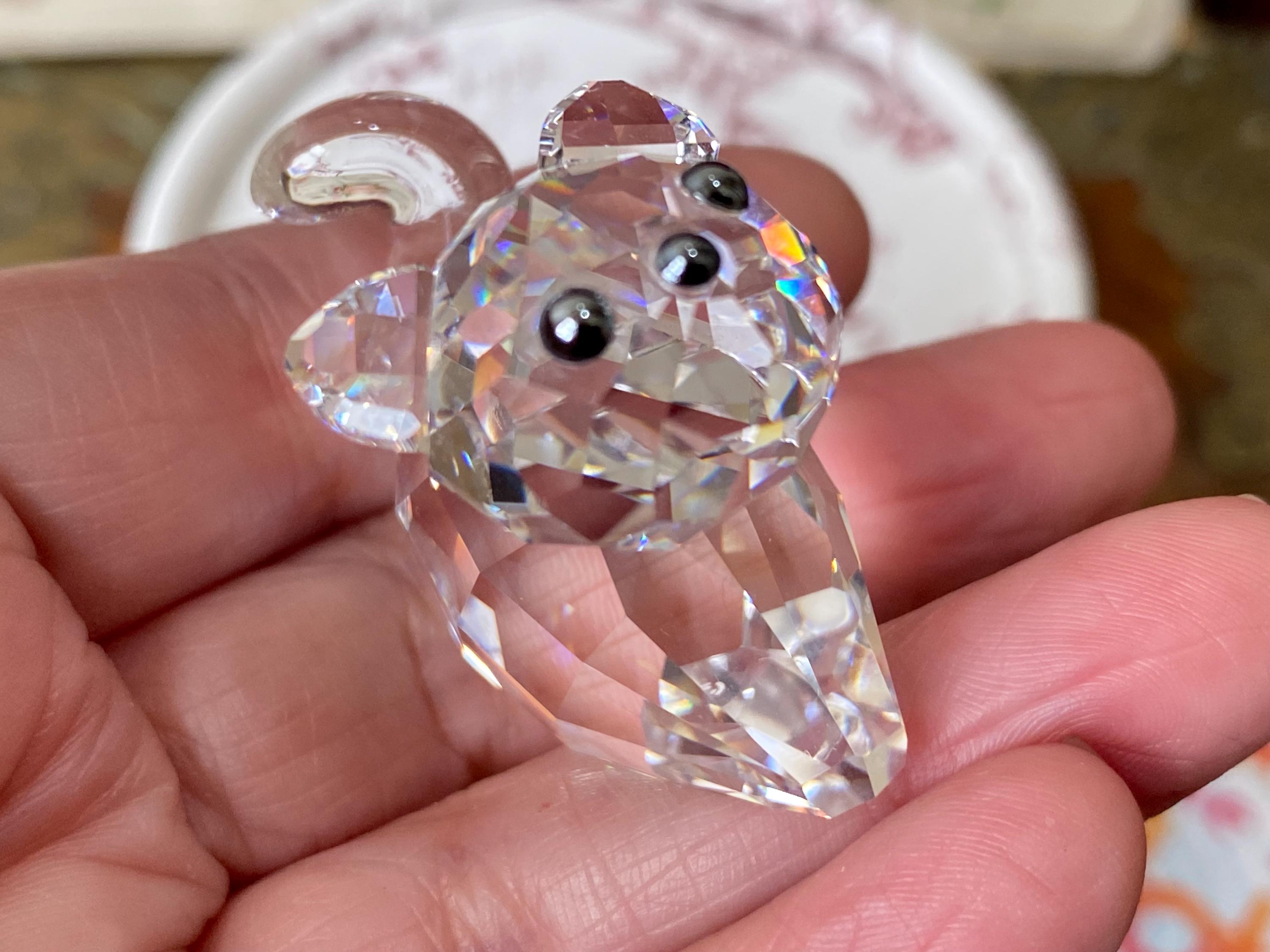 美品⭐️ スワロフスキー Emily 猫 置物 the lovlots ピンク 美品⭐️ スワロフスキー Emily 猫 置物 the lovlots ピンク