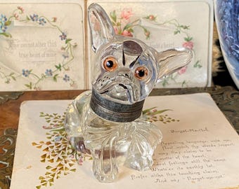 壺　引き取り限定。 1930年代 銀製 インク壺 ドラゴン彫刻付き