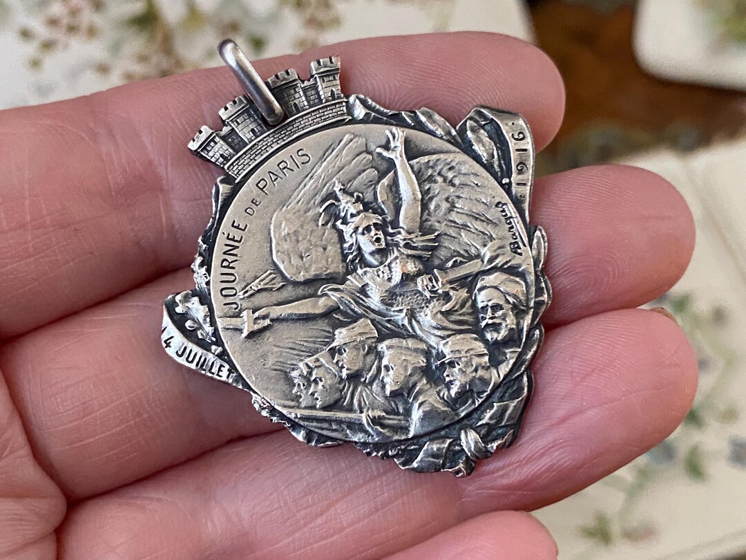 Médaille Journée De Paris Par Bargas – Carte Ancienne – État D'occasion