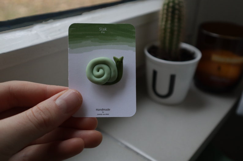 Snail Brooch Pin