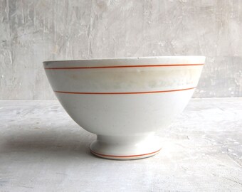 Vintage French cafe au lait bowl