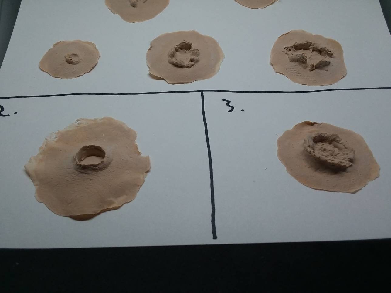 Small Prosthetic Wounds. Gunshot Lesions. Latex Prosthetic Etsy