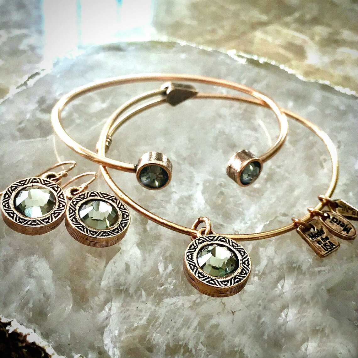 Cuff Bracelet Crystal Open Adjustable Cuff Bangle Bracelet Etsy