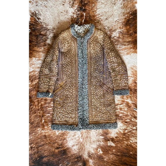 Vintage 70s Afghan Coat / Hippie Coat / 70s Style