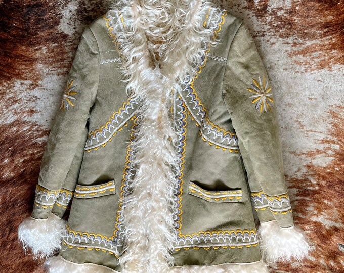 Featured listing image: Vintage 70s Afghan Coat