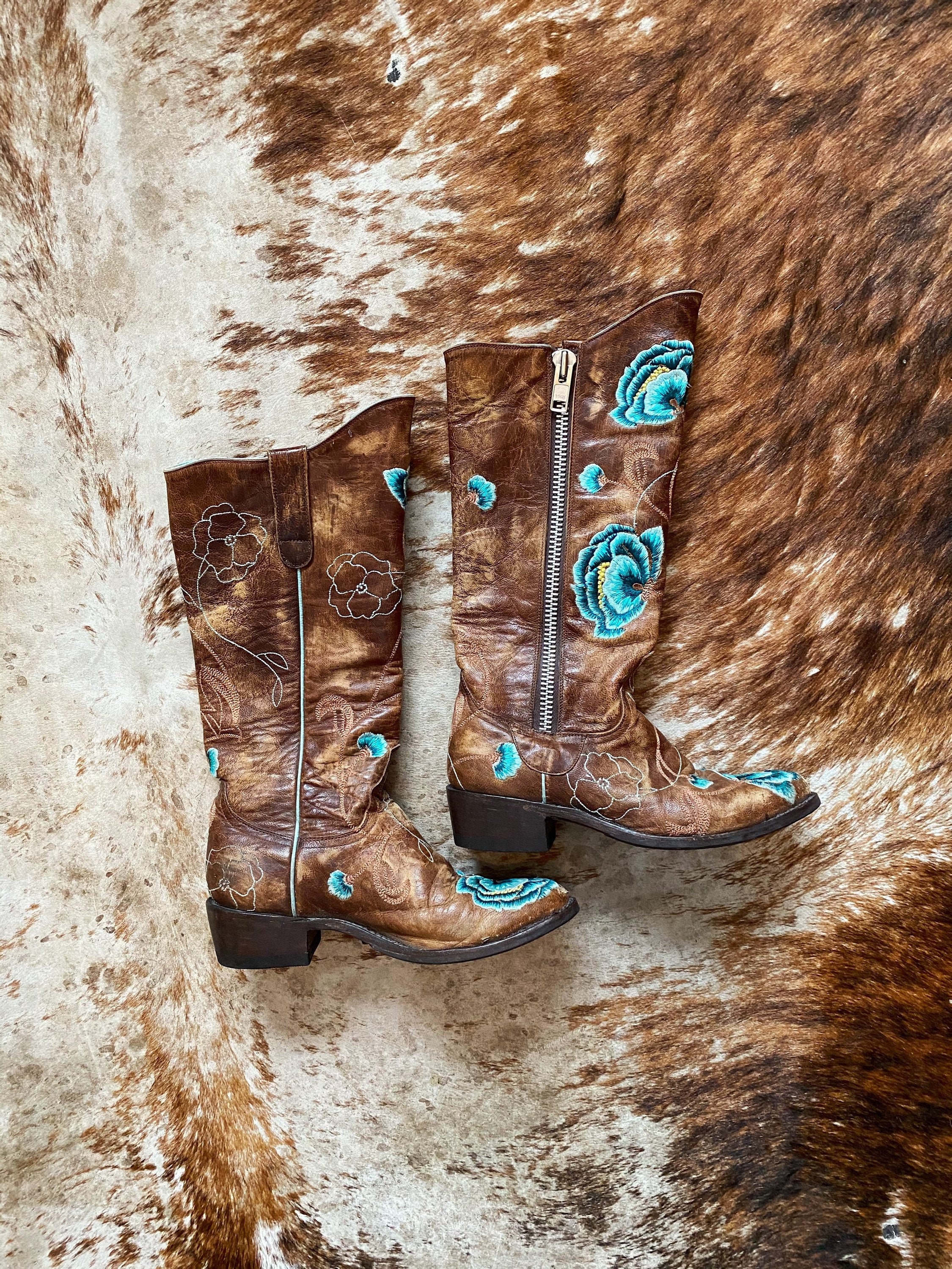 magnolia western boot