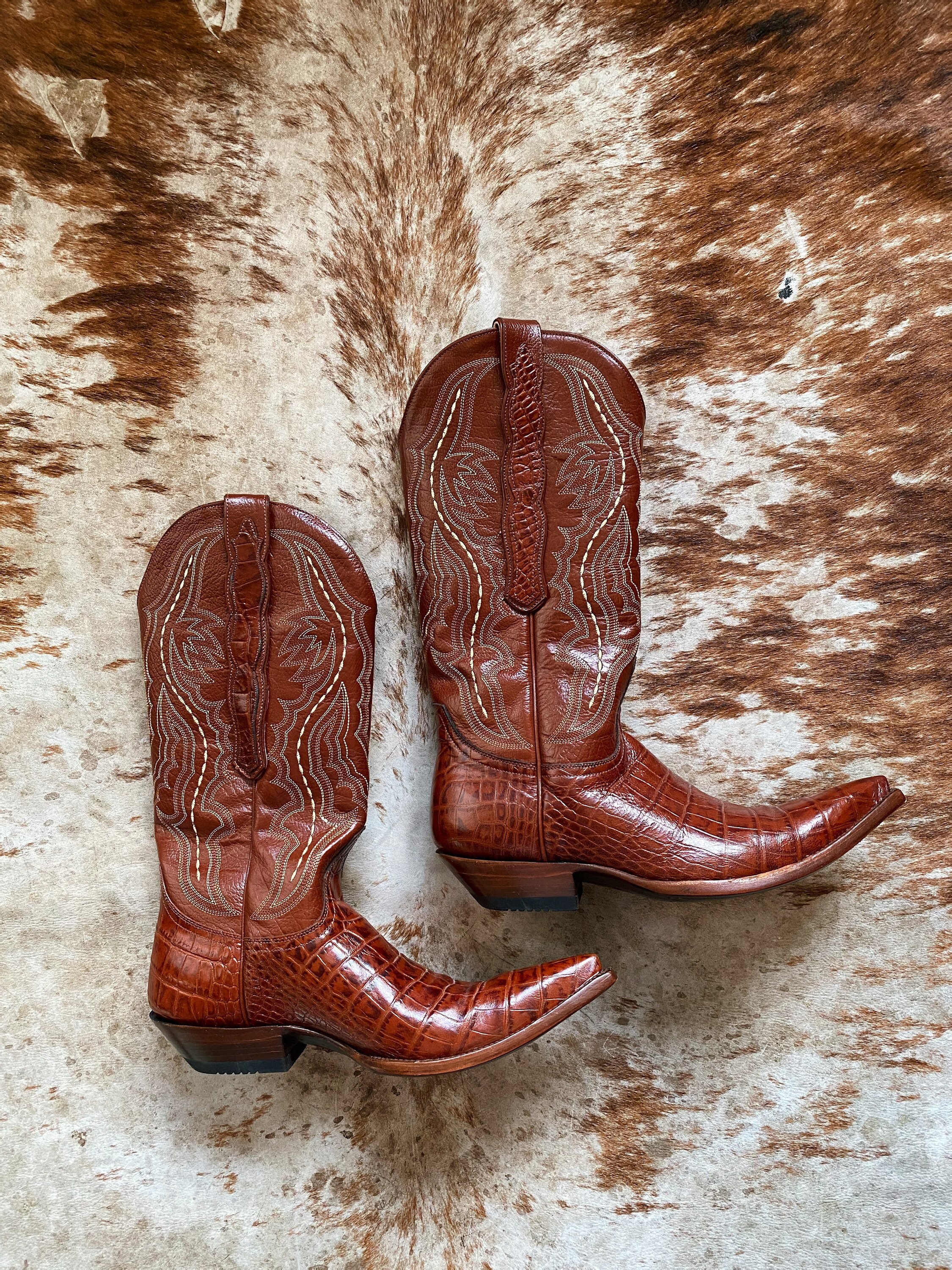 magnolia western boot