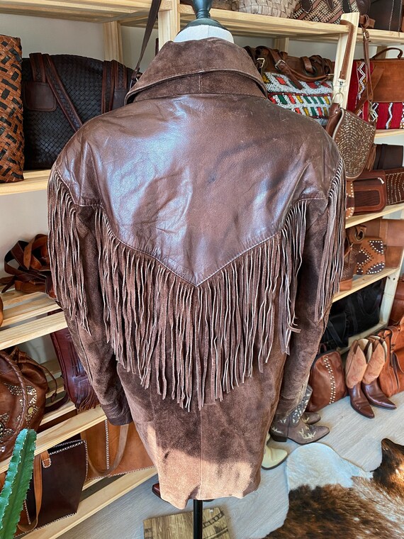 schott western fringe jacket