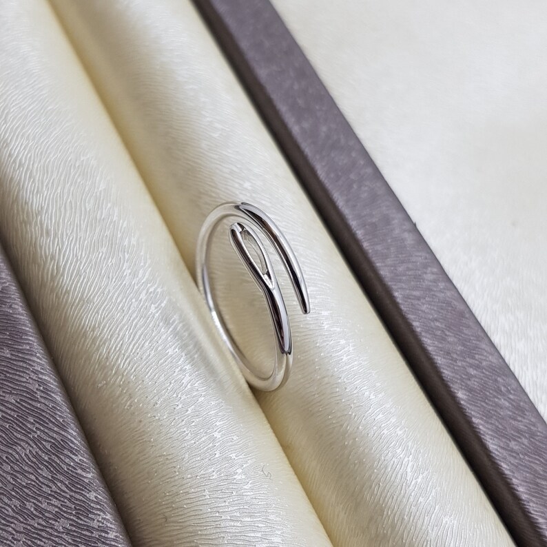 Sewing Needle Ring Dainty Gold Ring Stackable Rings Sewing Etsy