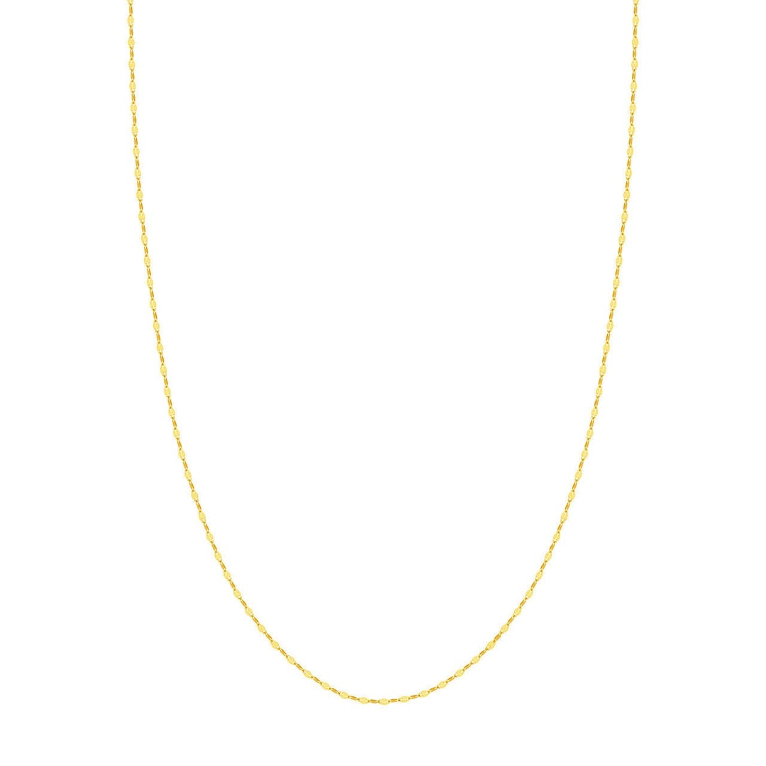 14k Yellow Gold 2.45 Mm Forzentina Chain 24 In