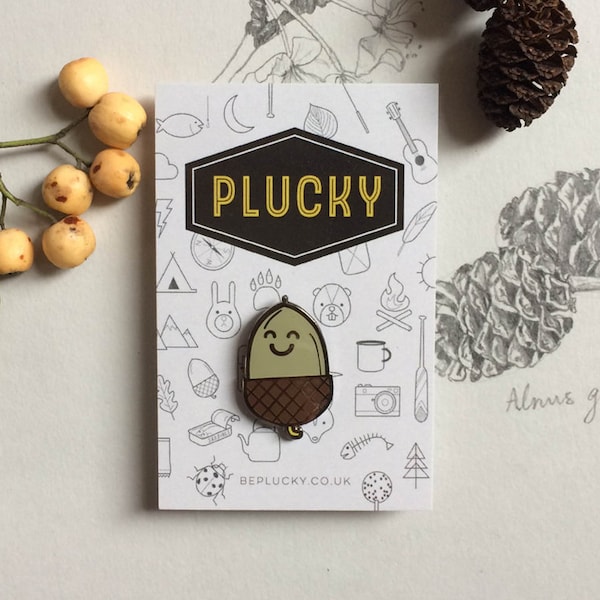 Acorn Pin Badge