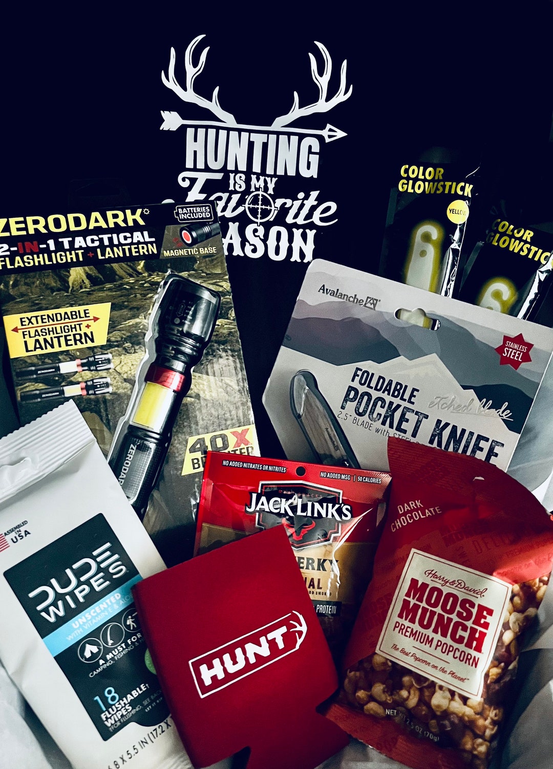 Mens Hunting Gift Box Mens Hunting Shirt Fathers Day Hunting Gift Mens