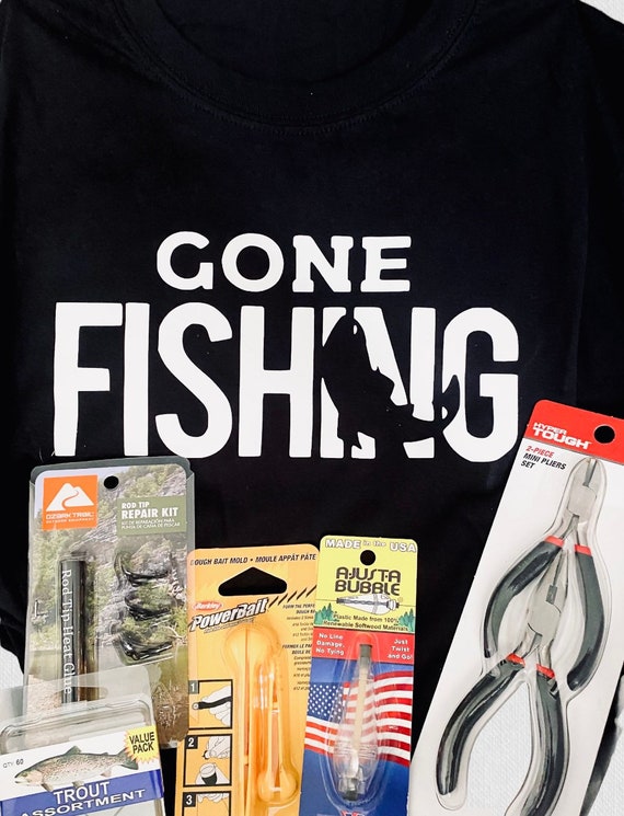 Mens Fishing Gift Box Mens Fishing Shirt Fathers Day Fishing Gift