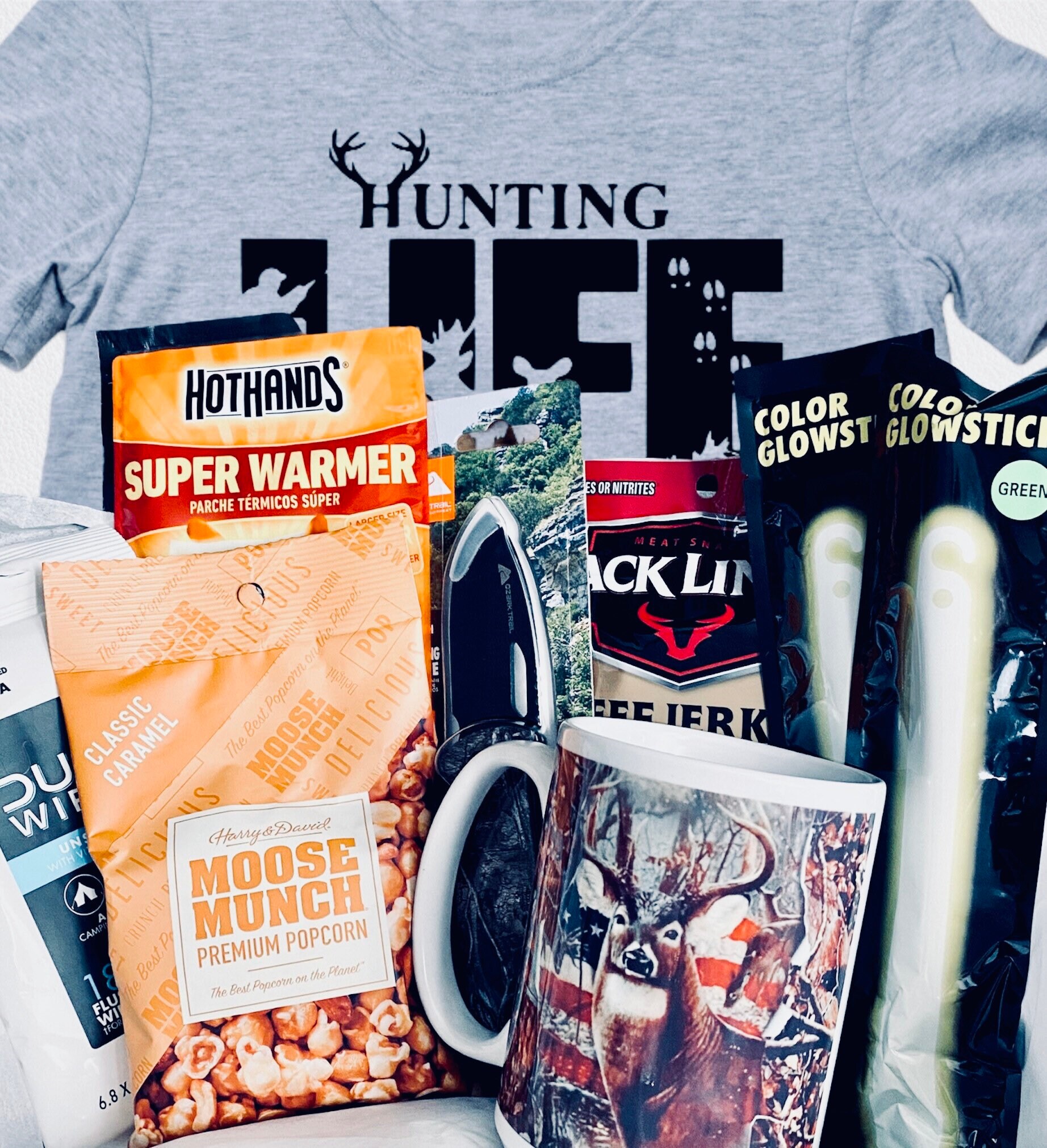 Mens Hunting Gift Box Mens Hunting Shirt Fathers Day Hunting Gift Mens