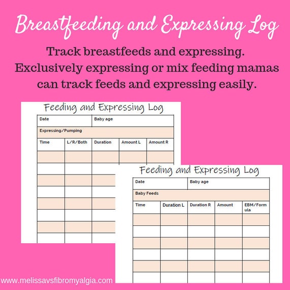 Breastfed Baby Feeding Chart