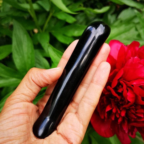 Yoni Wand Black Obsidian Yoni Wand Self Pleasure Wand Etsy UK