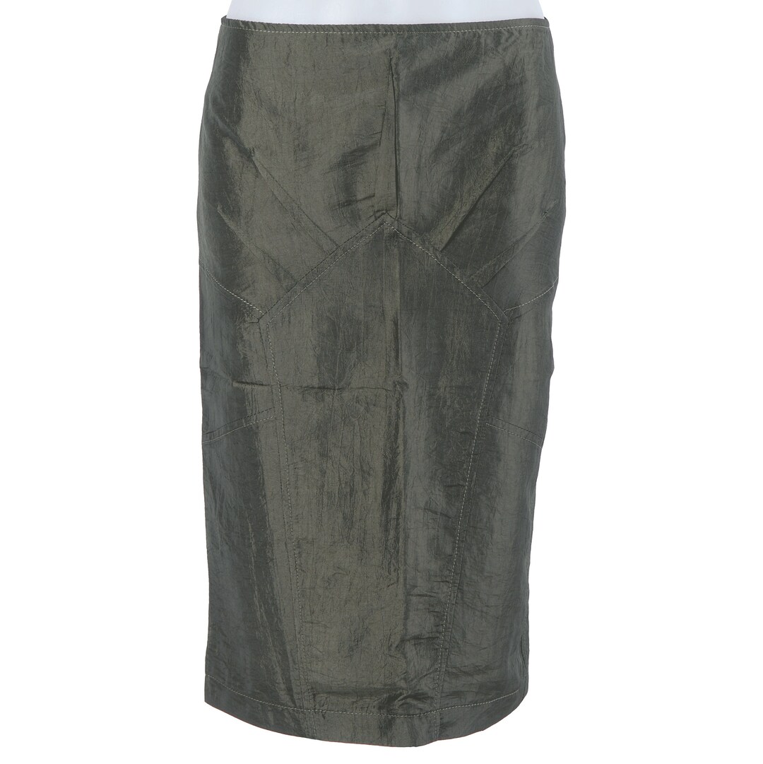 New Green Taffeta Designer Pencil Skirt/hot Bodycon - Etsy