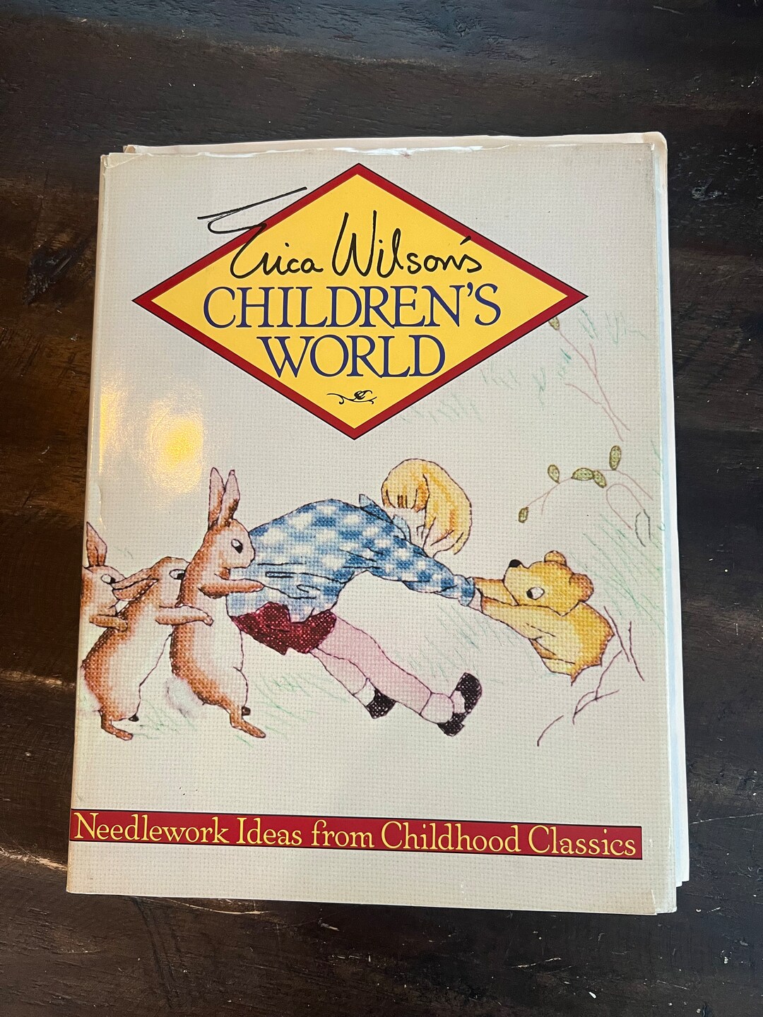 Vintage Needlework Book Craft Book Etsy