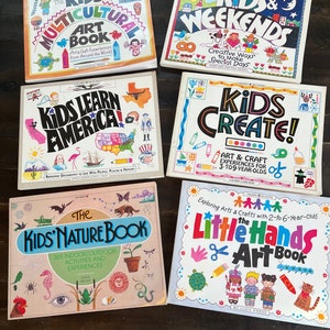 Set of 6 Vintage William Kids Can Books | Vintage Children’s Books | Vintage Activity Books