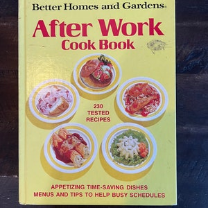 Betty Crocker Cookbook | Vintage Cookbook