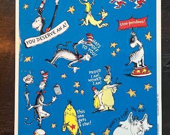 Dr. Seuss Sticker Sheet | Collectible Stickers